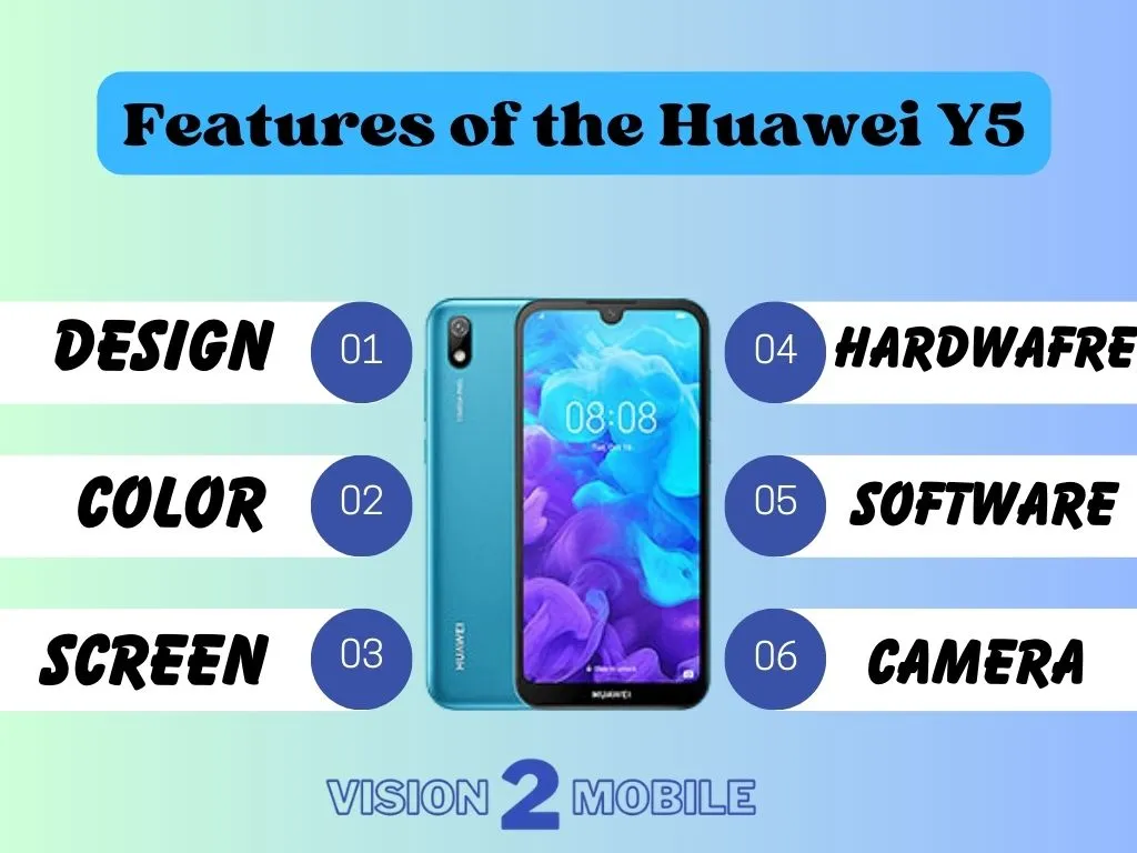 Features of the Huawei Y5