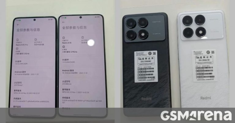 Exclusive First Look: Stunning Live Images of Redmi K70 and K70 Pro Unveiled Before Launch!