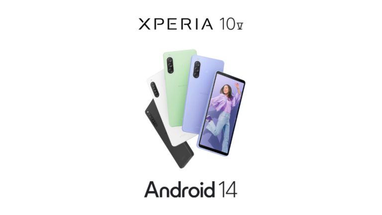 Get the latest Android 14 update for your Xperia 10 V from Sony now!