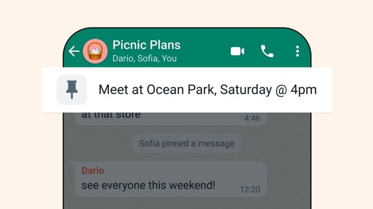 Boost Your Productivity with WhatsApp’s New Message Pinning Feature!