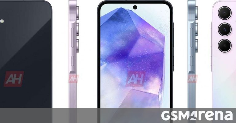 Get a Closer Look at Samsung’s Metal Frame Galaxy A55 in Stunning Official Renders!